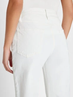 Le Jane Crop -- Blanc 11 Le Jane Crop -- Blanc -Elegant Wear Store 111 LJNCRA471 BLANC FRSP23EC II WOMENS DAY 03 0031HR