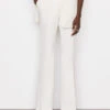 Le High Flare Trouser -- Blanc -Elegant Wear Store 118 LWWB0729 BLANC 1264B