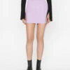 Mini Skirt -- Lilac -Elegant Wear Store 2 LWWB0843 LILAC FRSP23EC II WOMENS DAY 02 0007HR