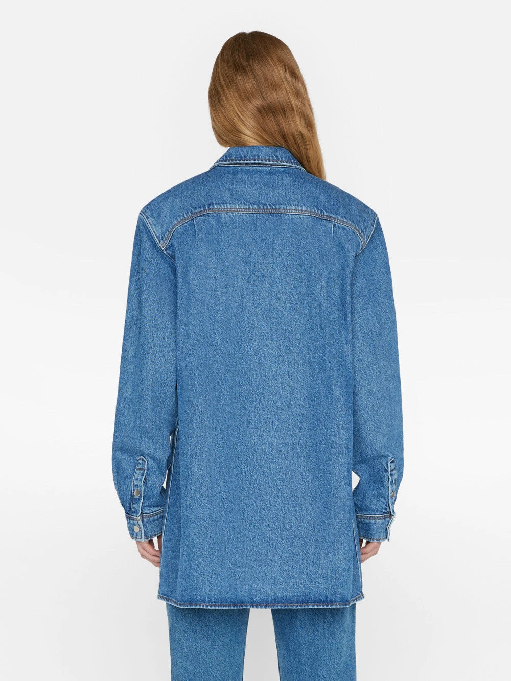 A Line Shirt Dress -- Brisk 9 A Line Shirt Dress -- Brisk - Image 7