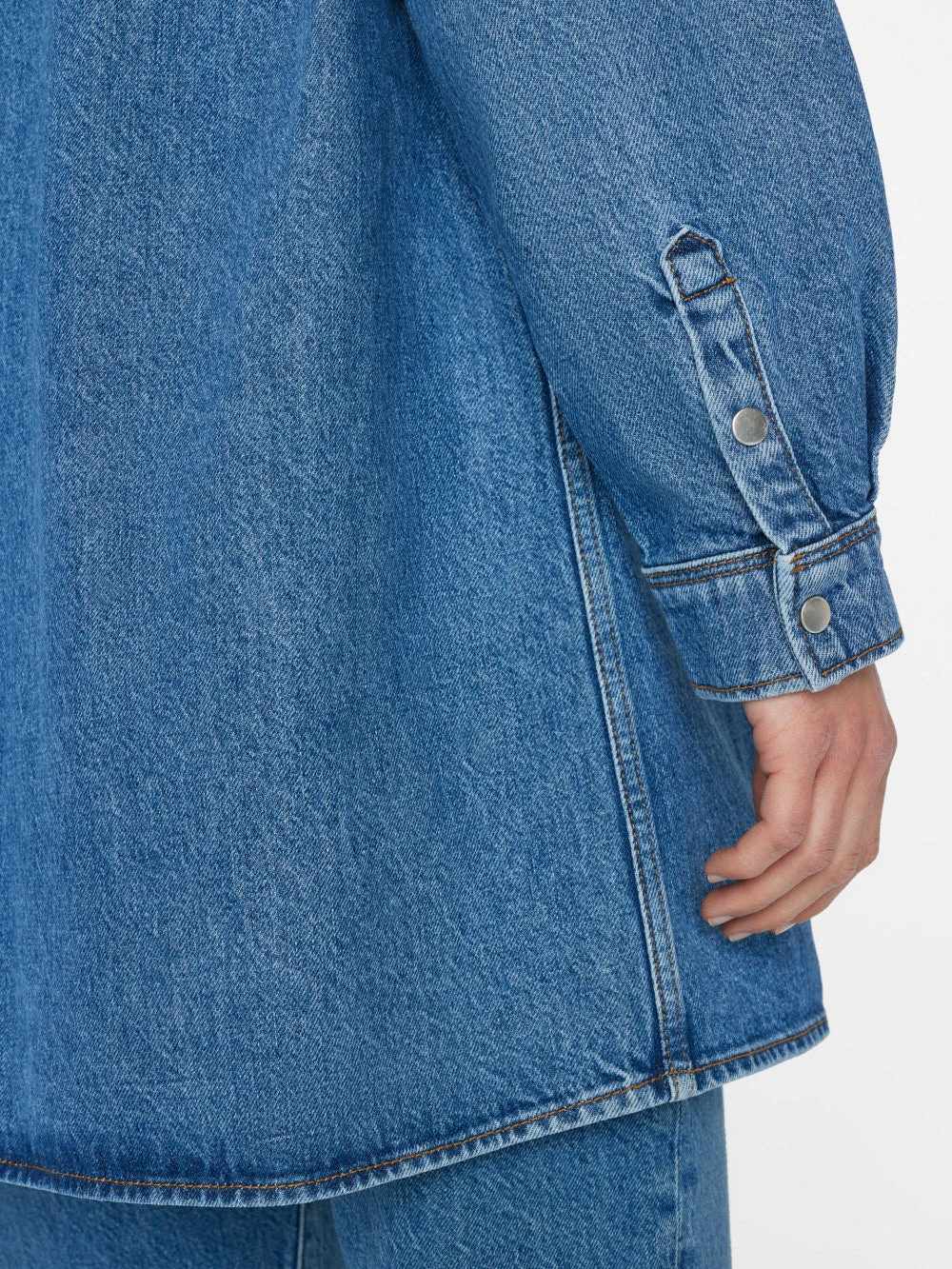 A Line Shirt Dress -- Brisk 7 A Line Shirt Dress -- Brisk - Image 5