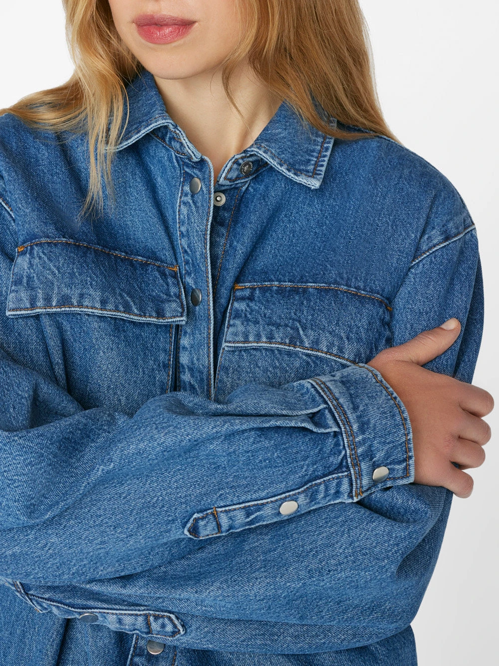 A Line Shirt Dress -- Brisk 4 A Line Shirt Dress -- Brisk - Image 2