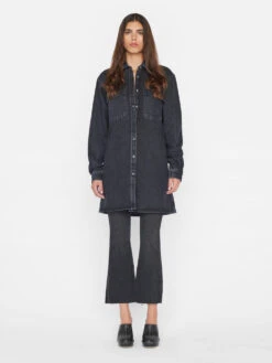 A Line Shirt Dress -- Pompeii Clean -Elegant Wear Store ALSD726 POMPEIICLEAN 0858