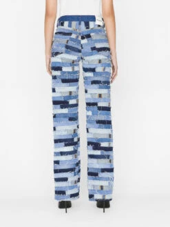 Atelier Patchwork Le Jane -- Indigo Tile -Elegant Wear Store APJ727 INDIGOTILE FRSP23EC II WOMENS DAY 02 0053HR