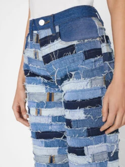 Atelier Patchwork Le Jane -- Indigo Tile -Elegant Wear Store APJ727 INDIGOTILE FRSP23EC II WOMENS DAY 02 0057HR