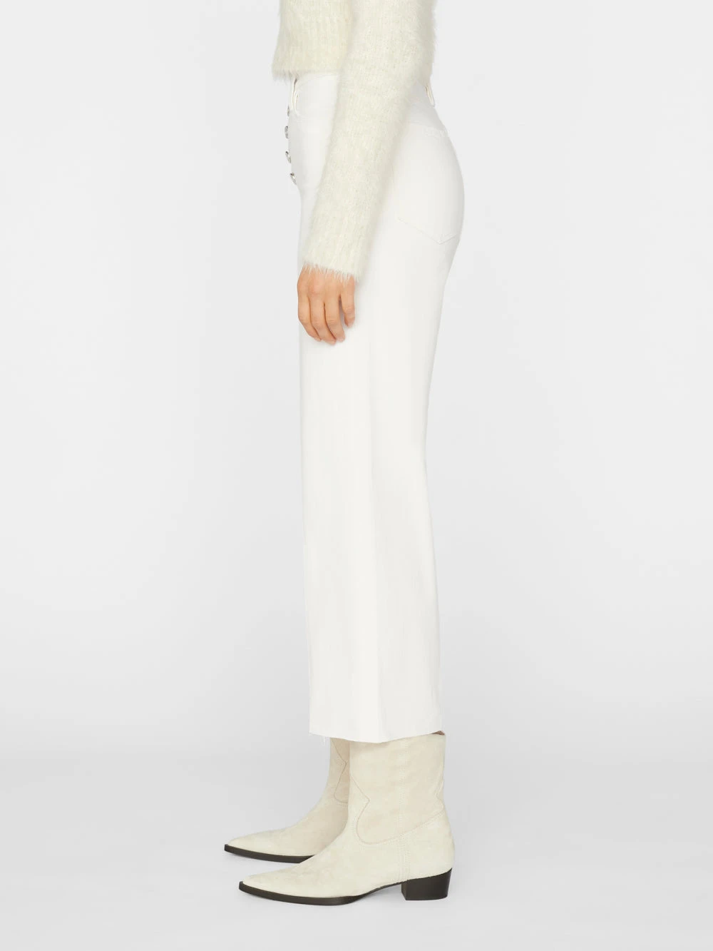 Ali High Rise Wide Crop -- Au Natural 8 Ali High Rise Wide Crop -- Au Natural - Image 6