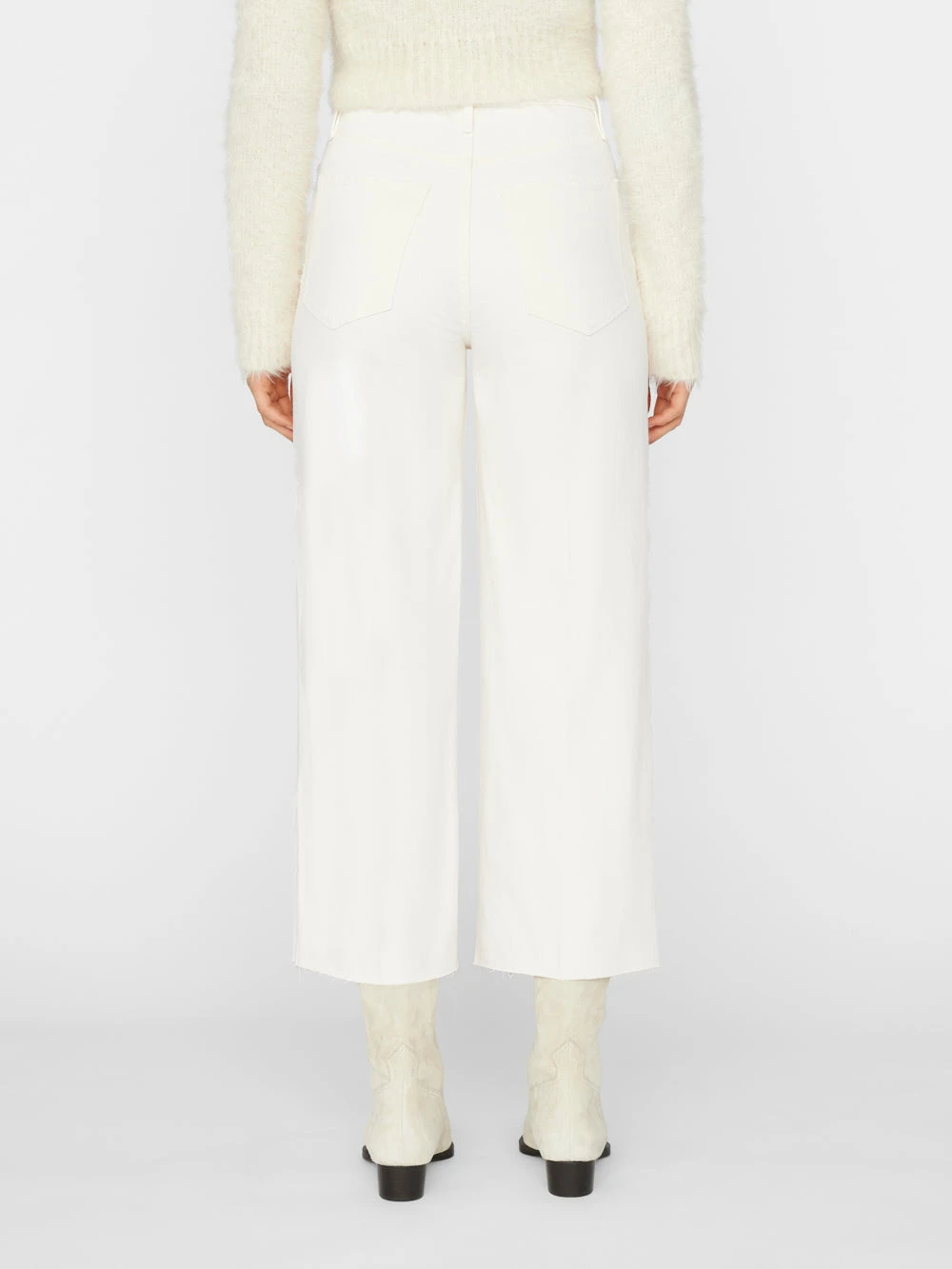 Ali High Rise Wide Crop -- Au Natural 9 Ali High Rise Wide Crop -- Au Natural - Image 7