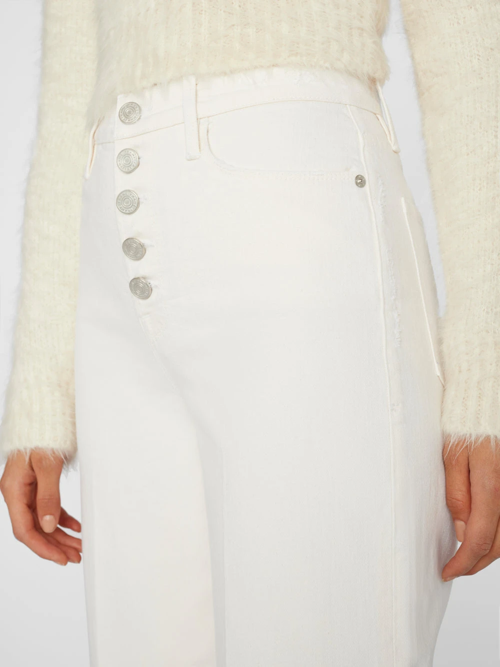 Ali High Rise Wide Crop -- Au Natural 6 Ali High Rise Wide Crop -- Au Natural - Image 4