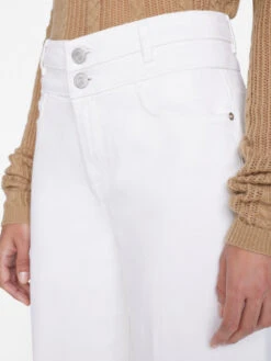 Double Waist Band Crop Palazzo -- Au Natural Clean -Elegant Wear Store DWCP470 AUCL 0235