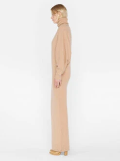 Long Cashmere Dolman Dress -- Blush 9 Long Cashmere Dolman Dress -- Blush -Elegant Wear Store F23FDR01 BLUSH 1078