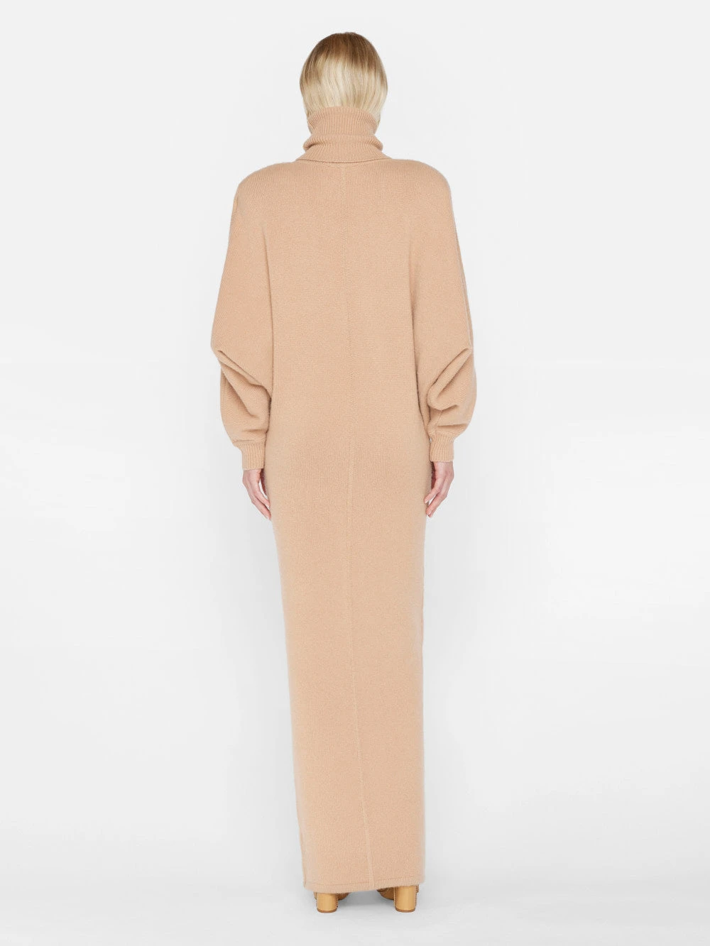 Long Cashmere Dolman Dress -- Blush 6 Long Cashmere Dolman Dress -- Blush - Image 4