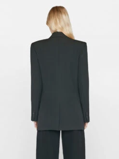 Double Breasted Slim Blazer -- Noir -Elegant Wear Store F23HBZ03 NOIR 0506