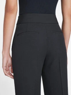 Relaxed Trouser -- Noir -Elegant Wear Store F23HPA02 NOIR 0290