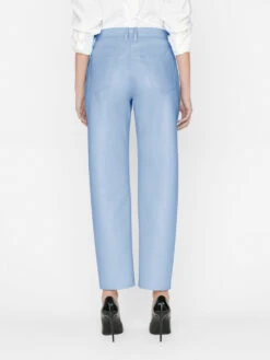 Recycled Leather Le High 'N' Tight Straight -- Oxford Blue -Elegant Wear Store HNTST514 OXFORDBLUE FRSP23EC II WOMENS DAY 02 0028HR