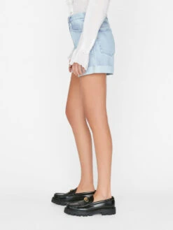 High Rise Cuffed Short -- Whistle -Elegant Wear Store HRCSL14 WHISTLE FRSP23EC II WOMENS DAY 03 0013HR 1
