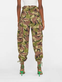 High Rise Utility Trouser -- Camo -Elegant Wear Store HRUTR772 CAMO FRSU23EC WOMENS DAY 05 0849HR