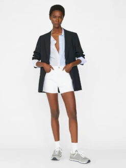 Le Brigette Short -- Blanc -Elegant Wear Store LBGSHRA728 BLANC FRSP23EC WOMENS DAY 01 0024HR