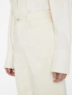 Ultra High Rise Barrel -- Bone -Elegant Wear Store LBR328 BONE FRSU23EC II WOMENS DAY 01 0687HR