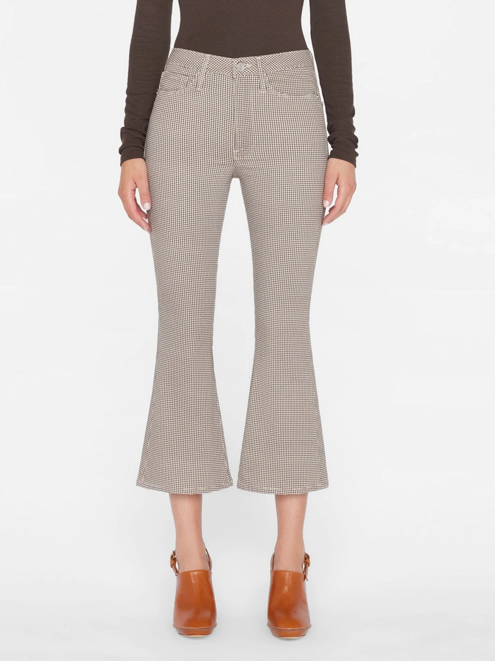 Le Crop Flare -- Camel Multi 3 Le Crop Flare -- Camel Multi