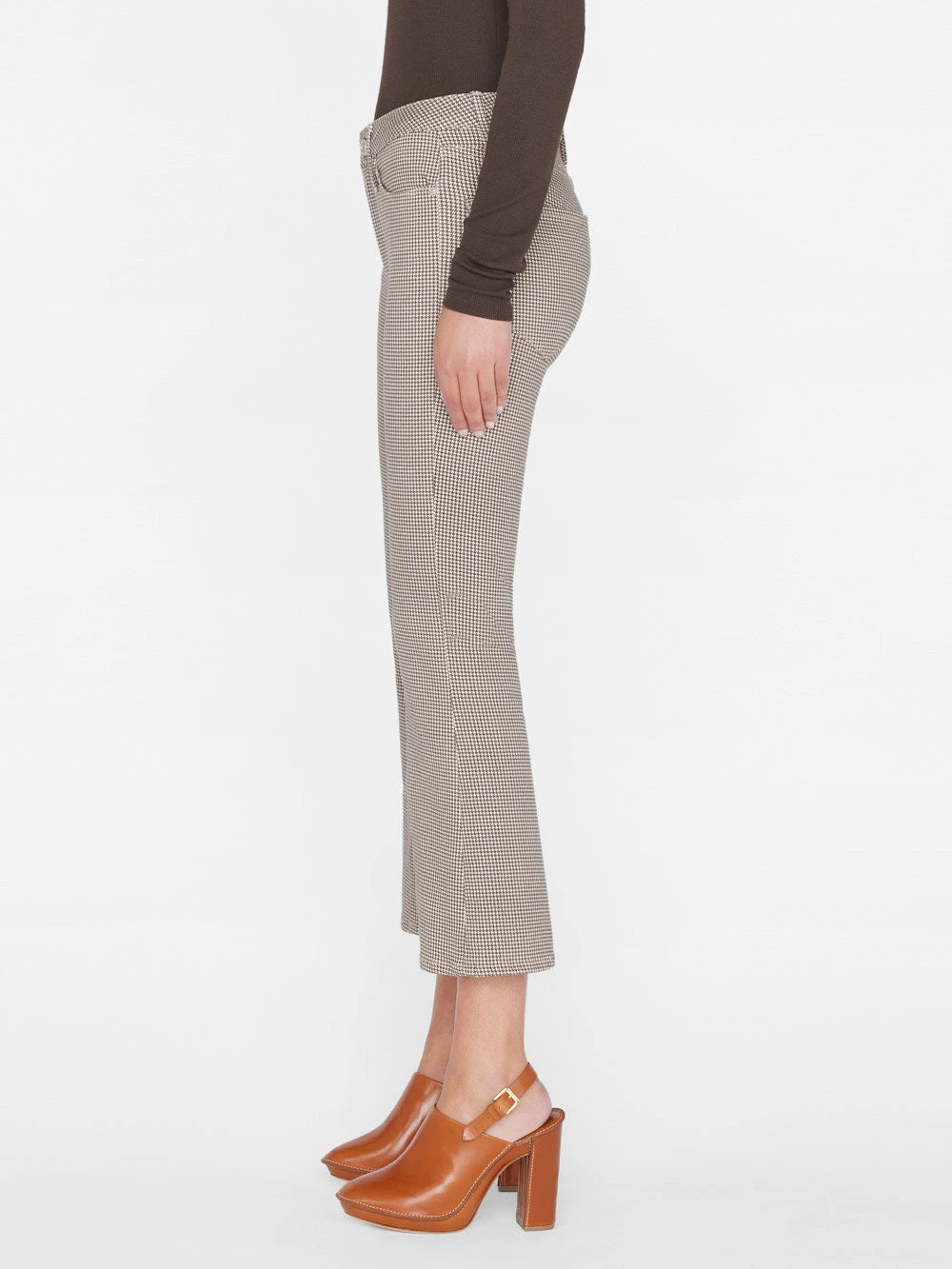 Le Crop Flare -- Camel Multi 7 Le Crop Flare -- Camel Multi - Image 5