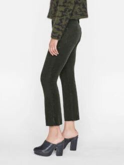 Le Crop Mini Boot Corduroy -- Surplus -Elegant Wear Store LCMBRA820 SURPLUS 0857