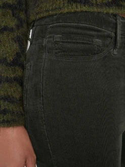 Le Crop Mini Boot Corduroy -- Surplus -Elegant Wear Store LCMBRA820 SURPLUS 0867