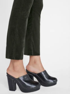 Le Crop Mini Boot Corduroy -- Surplus -Elegant Wear Store LCMBRA820 SURPLUS 0869