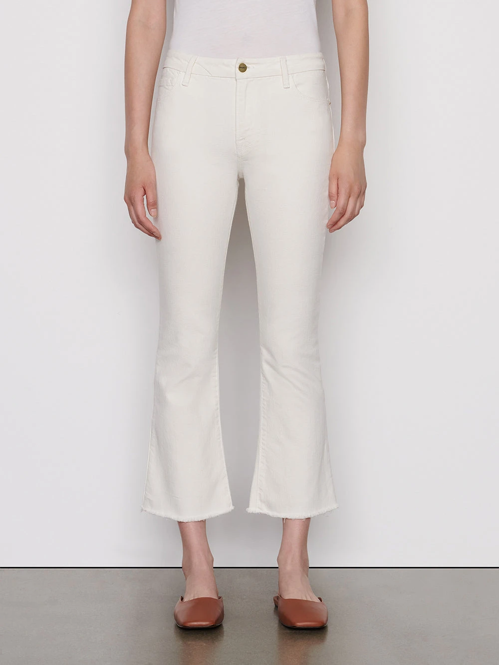 Le Crop Mini Boot Raw Fray -- Au Natural 3 Le Crop Mini Boot Raw Fray -- Au Natural