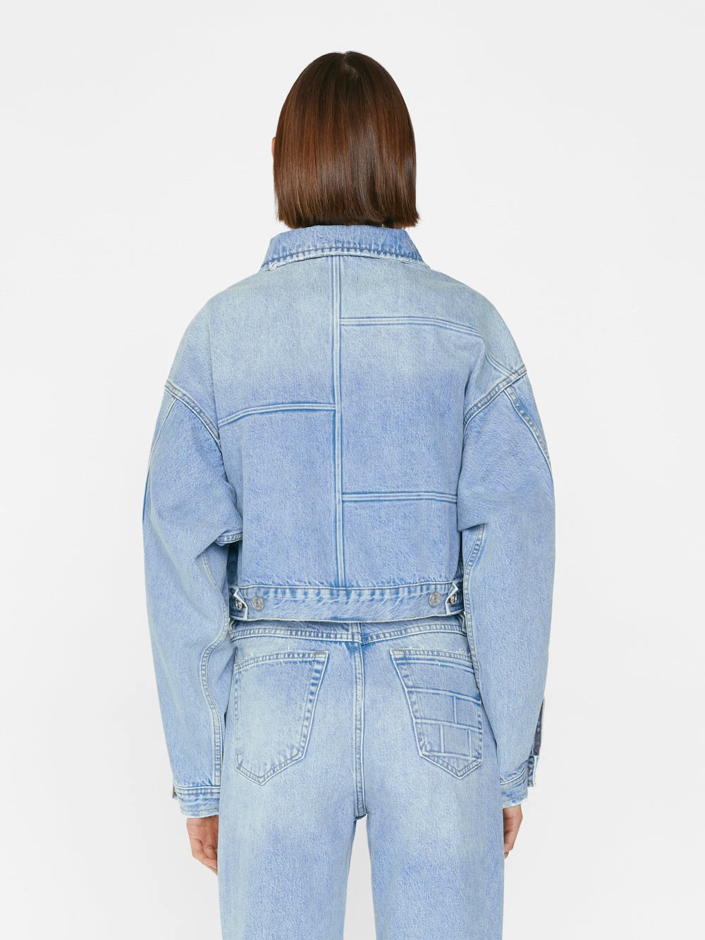 Le Cropped Oversized Jacket -- Open Air 10 Le Cropped Oversized Jacket -- Open Air - Image 8