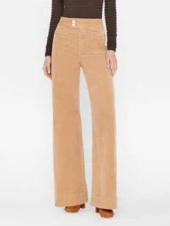 Le Hardy Wide Leg Corduroy -- Light Camel