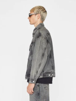 L'Homme Oversized Jacket -- Motley -Elegant Wear Store LHOSJK726 MOTLEY FRW22EC WOMENS MENS DAY 04 0014HR