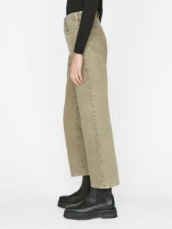 Le Jane Crop -- Stoned Moss -Elegant Wear Store LJNC728 STONEDMOSS FRSP23EC II WOMENS DAY 01 0033HR