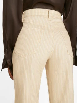 Le Jane Crop -- Sand Multi -Elegant Wear Store LJNCRA471P SAND MULTI FRSU23EC WOMENS DAY 05 0553HR