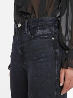 Le Jane Crop -- Inkwell Rips -Elegant Wear Store LJNCRF726 INKWELLRIPS 0769