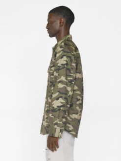 Camo Jacket -- Camo/Noir -Elegant Wear Store LMJK0188 CAMO NOIR FRSP23EC MENS DAY 03 0006HR