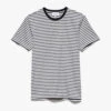 FRAME Stripe Tee -- Blanc/Noir -Elegant Wear Store LMTS0420 OFFWHITENOIRMULTI