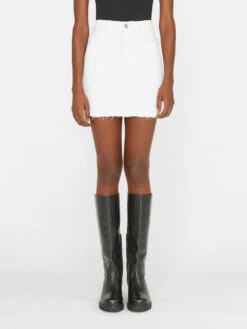 Le One Mini Skirt -- Blanc