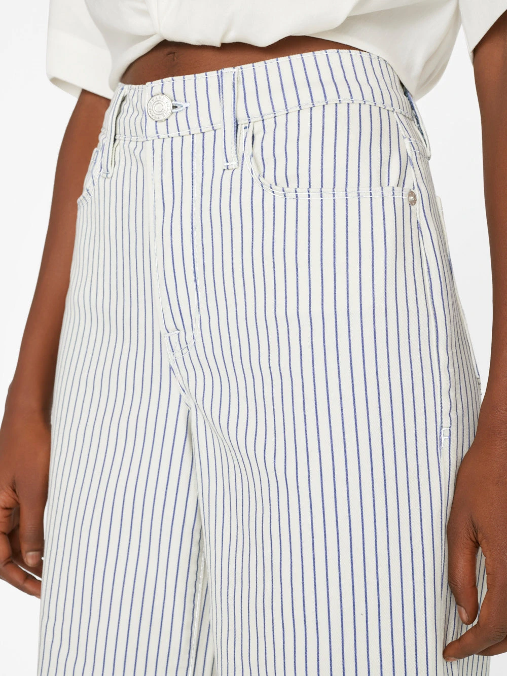 Le Palazzo Crop -- Cobalt Multi 5 Le Palazzo Crop -- Cobalt Multi - Image 3