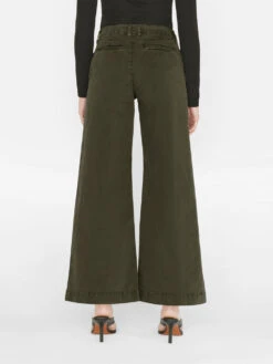 Pixie Wide Leg Tomboy Trouser -- Washed Fatigue -Elegant Wear Store LPXWLTT328 WASHED FATIGUE FRSU23EC WOMENS DAY 04 0030HR