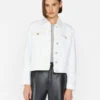 Le Vintage Jacket -- Blanc -Elegant Wear Store LVJ471 BLANC FRSP23EC WOMENS DAY 02 0008HR