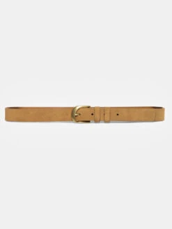 Twist Buckle Belt -- Tan