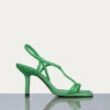 Le Addison Sandal -- Bright Peridot 2 Le Addison Sandal -- Bright Peridot -Elegant Wear Store LWFT0321 BRP
