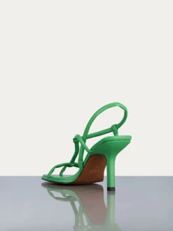 Le Addison Sandal -- Bright Peridot -Elegant Wear Store LWFT0321 BRP 2