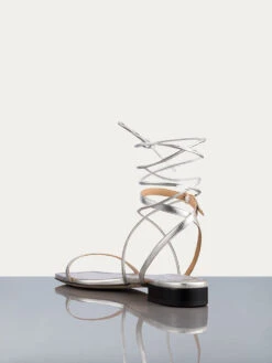 Le Ramona Sandal -- Silver Metallic -Elegant Wear Store LWFT0348 SVMT 2