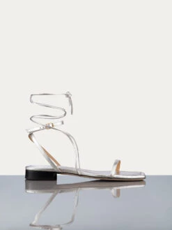 Featured Products 22 Le Ramona Sandal -- Silver Metallic