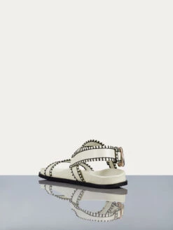 Le Marcel Sandal -- Off White -Elegant Wear Store LWFT0374 OFFW 2copy 7cfd999d fa29 43b9 ac4e 4d08ac7bec91
