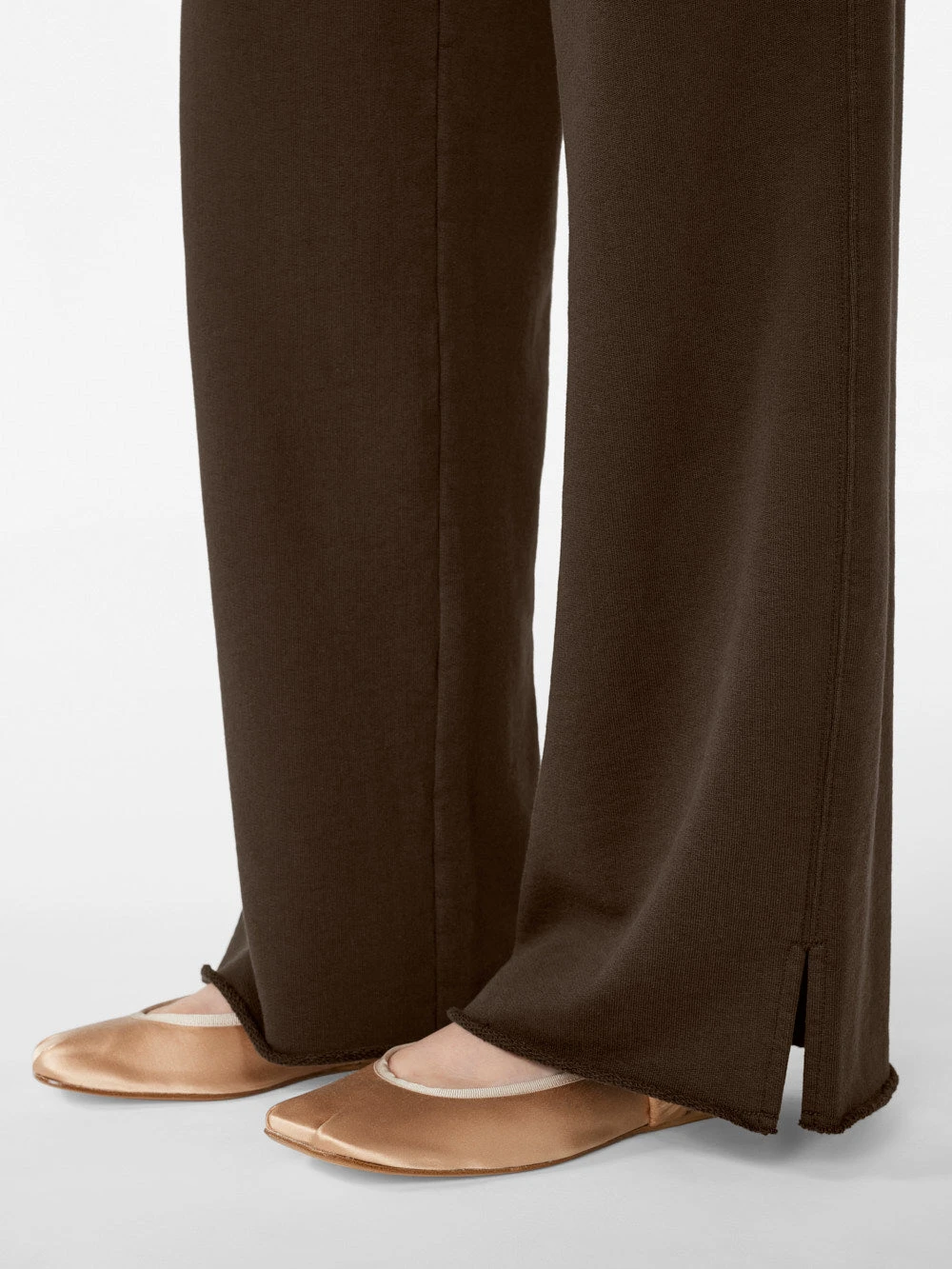 Raw Hem Sweatpant -- Espresso 6 Raw Hem Sweatpant -- Espresso - Image 4