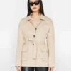 Cargo Jacket -- Sand 2 Cargo Jacket -- Sand -Elegant Wear Store LWOT0907 SAND FRSU23EC II WOMENS DAY 01 0358HR