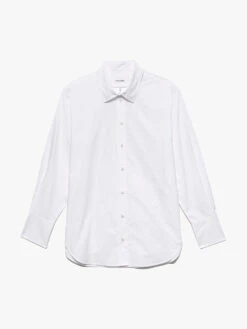 The Oversized Shirt -- Blanc -Elegant Wear Store LWSH2378 BLAN