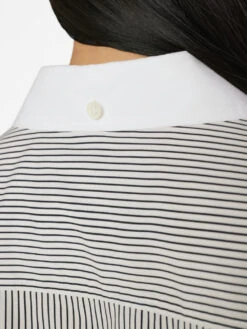 The Oversized Shirt -- Bone Multi 16 The Oversized Shirt -- Bone Multi -Elegant Wear Store LWSH2779 BONE MULTI FRSU23EC II WOMENS DAY 01 0751HR